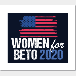 Women for Beto O'Rourke 2020 Posters and Art